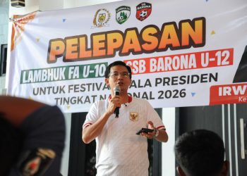 Ketua DPRK Apresiasi Wakil Aceh ke Piala Presiden 2026