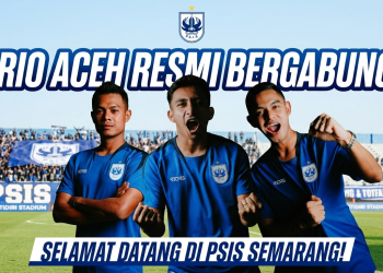 Tiga Putra Aceh Bersatu di Markas PSIS Semarang
