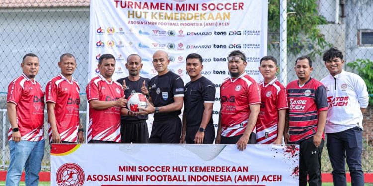 16 Tim Berebut Hadiah Rp9 Juta di Piala AMFI Aceh