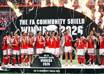 Arsenal Libas Man City, Angkat Trofi Community Shield ke-18
