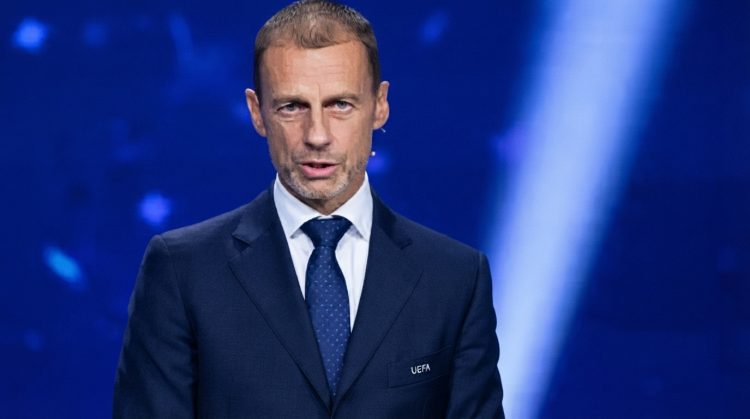 Presiden UEFA Aleksander Čeferin